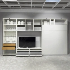 Wohnwand Mega Design 981009 Front Natureiche Korpus Lack Weiß Inklusive Beleuchtung Mit Funkfernbedienung -Hülsta 01679ad519854c84aca6bae396196b4e.png