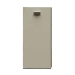 Now! No.14 By Hülsta Hängebaukasten 4R 1 Tür 76,8x35x34 - Lack-seidengrau/Hochglanz-seidengrau