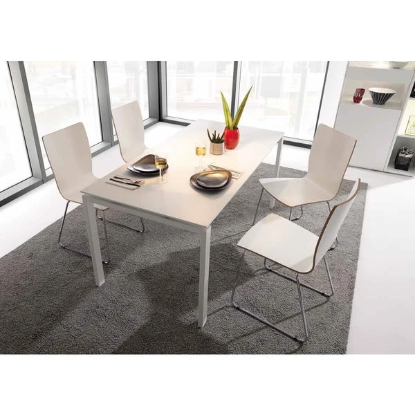 Now! By Hülsta Esstisch ET 22 Breite Wählbar Lack-reinweiß 2 Now! By Hülsta Esstisch ET 22 Breite Wählbar Lack-reinweiß – Bild 2