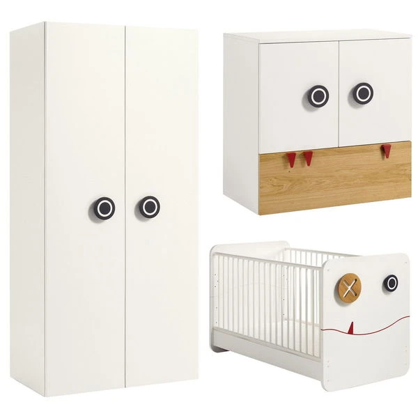 Hülsta Now! Minimo Kinderzimmer 2-türig Weiß/natur Inkl. Wickelaufsatz Zum Aktionspreis 1 Hülsta Now! Minimo Kinderzimmer 2-türig Weiß/natur Inkl. Wickelaufsatz Zum Aktionspreis