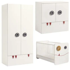 Hülsta Now! Minimo Kinderzimmer 2-türig Schneeweiß Inkl. Wickelkommode Zum Aktionspreis