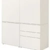 Now! By Hülsta Easy Highboard 128x128x45 Cm 3-teilig