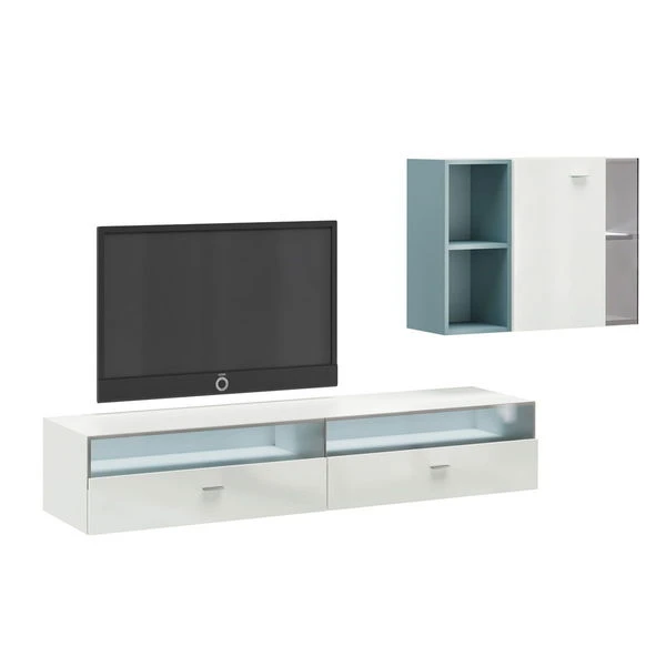 Now! No.14 By Hülsta Kombination 10 147x280x52 Lack-weiß/Lack-Hochglanz-weiß 1 Now! No.14 By Hülsta Kombination 10 147x280x52 Lack-weiß/Lack-Hochglanz-weiß