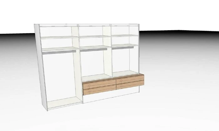 Kleiderschrank Gentis 314 X 230 Cm 4 Kleiderschrank Gentis 314 X 230 Cm – Bild 4