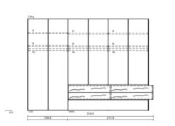 Kleiderschrank Gentis 314 X 230 Cm 9 Kleiderschrank Gentis 314 X 230 Cm -Hülsta FJPG S700 207