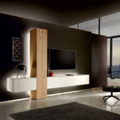 Hülsta Gentis Wohnwand 1 - Akzent Naturstamm - Breite 299,2 Cm 9 Hülsta Gentis Wohnwand 1 - Akzent Naturstamm - Breite 299,2 Cm -Hülsta huelsta gentis stamm