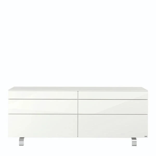 Hülsta Neo Sideboard 6 Schubkästen Lack Reinweiß 1 Hülsta Neo Sideboard 6 Schubkästen Lack Reinweiß