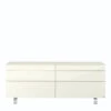 Hülsta Neo Sideboard 6 Schubkästen Lack Weiß