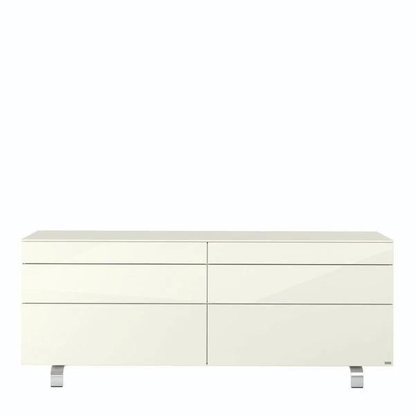 Hülsta Neo Sideboard 6 Schubkästen Lack Weiß 1 Hülsta Neo Sideboard 6 Schubkästen Lack Weiß