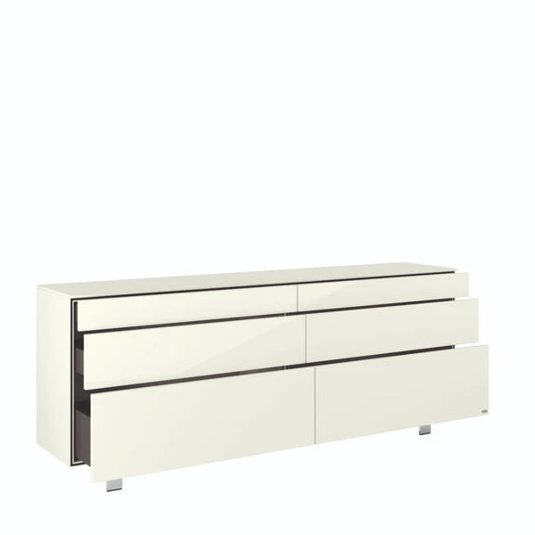 Hülsta Neo Sideboard 6 Schubkästen Lack Weiß 3 Hülsta Neo Sideboard 6 Schubkästen Lack Weiß – Bild 3