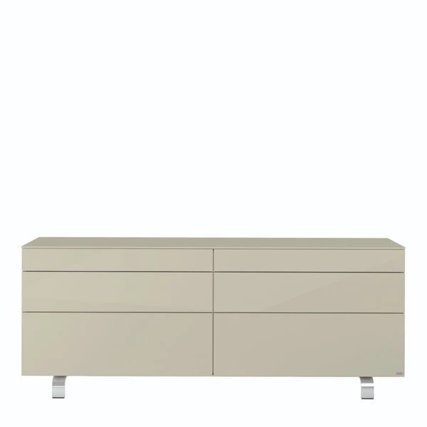 Hülsta Neo Sideboard 6 Schubkästen Lack Seidengrau 1 Hülsta Neo Sideboard 6 Schubkästen Lack Seidengrau