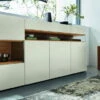 Hülsta Neo Sideboard 4 Schubladen Lack Weiß