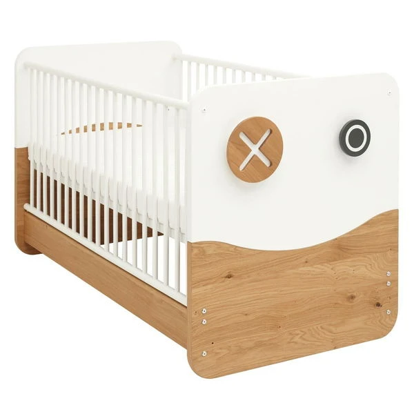 Hülsta Now! Minimo Kinderzimmer 2-türig Schneeweiß/Natureiche Inkl. Breiter Kommode 2 Hülsta Now! Minimo Kinderzimmer 2-türig Schneeweiß/Natureiche Inkl. Breiter Kommode – Bild 2