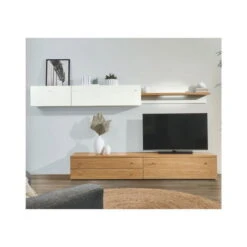 Now! Time By Hülsta Kombination 8 310x160,2x52 Natureiche/Lack-weiß