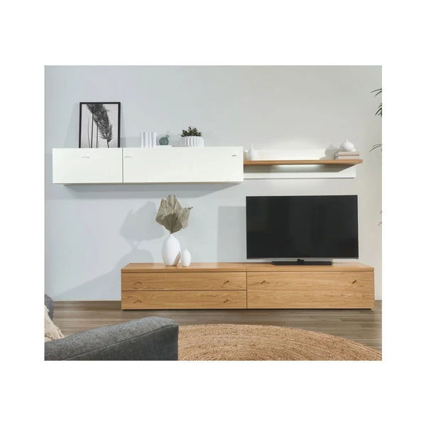 Now! Time By Hülsta Kombination 8 310x160,2x52 Natureiche/Lack-weiß 1 Now! Time By Hülsta Kombination 8 310x160,2x52 Natureiche/Lack-weiß