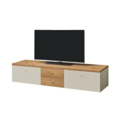 Now! Time By Hülsta Lowboard Schubladen/Klappen Natureiche/Lack-seidengrau 7 Now! Time By Hülsta Lowboard Schubladen/Klappen Natureiche/Lack-seidengrau -Hülsta huelsta now time ntw14541 1041276f3