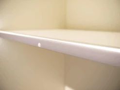 Kleiderschrank Mit Schiebetüren Multi Forma II Lack ReinweißGrau Griffe Lack Grau Mit LED-Beleuchtung -Hülsta kleiderschraenke huelsta kleiderschrank mit schiebetueren multi forma ii lack reinweiss grau griffe 9