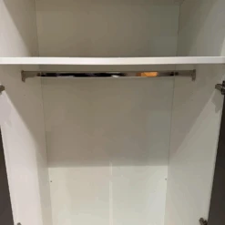 Kleiderschrank Multi Forma 2 In Hochglanz Grau Design G Griff 049 Chrom Hochglanz Inkl Tv Halterung Und Beleuchtung -Hülsta kleiderschraenke huelsta kleiderschrank multi forma 2 in hochglanz grau design g griff 049 chrom 2