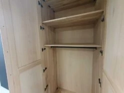 Kleiderschrank Solid Eiche Hell Geölt Hinterlackiertes Glas Anthrazit -Hülsta kleiderschraenke huelsta kleiderschrank solid eiche hell geoelt hinterlackiertes glas anthrazit 225