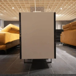 Sideboard Neo Holz Lack Weiß Lack Hochglanz Grau -Hülsta kommoden sideboards huelsta sideboard neo holz lack weiss lack hochglanz grau 255 42 10111