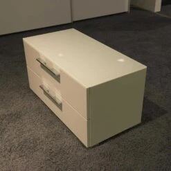 Konsole Multi Varis 5028 Hochglanz Reinweiß -Hülsta konsolen huelsta konsole multi varis 5028 hochglanz reinweiss 308 42 93835 6