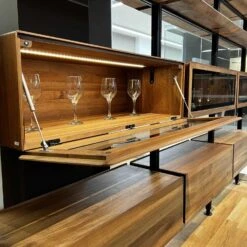 Raumteiler-Regalsystem Nussbaum Massiv Geölt Mit Beleuchtung 26 Raumteiler-Regalsystem Nussbaum Massiv Geölt Mit Beleuchtung -Hülsta regale huelsta raumteiler regalsystem nussbaum massiv geoelt mit beleuchtung 336 42 14275 10