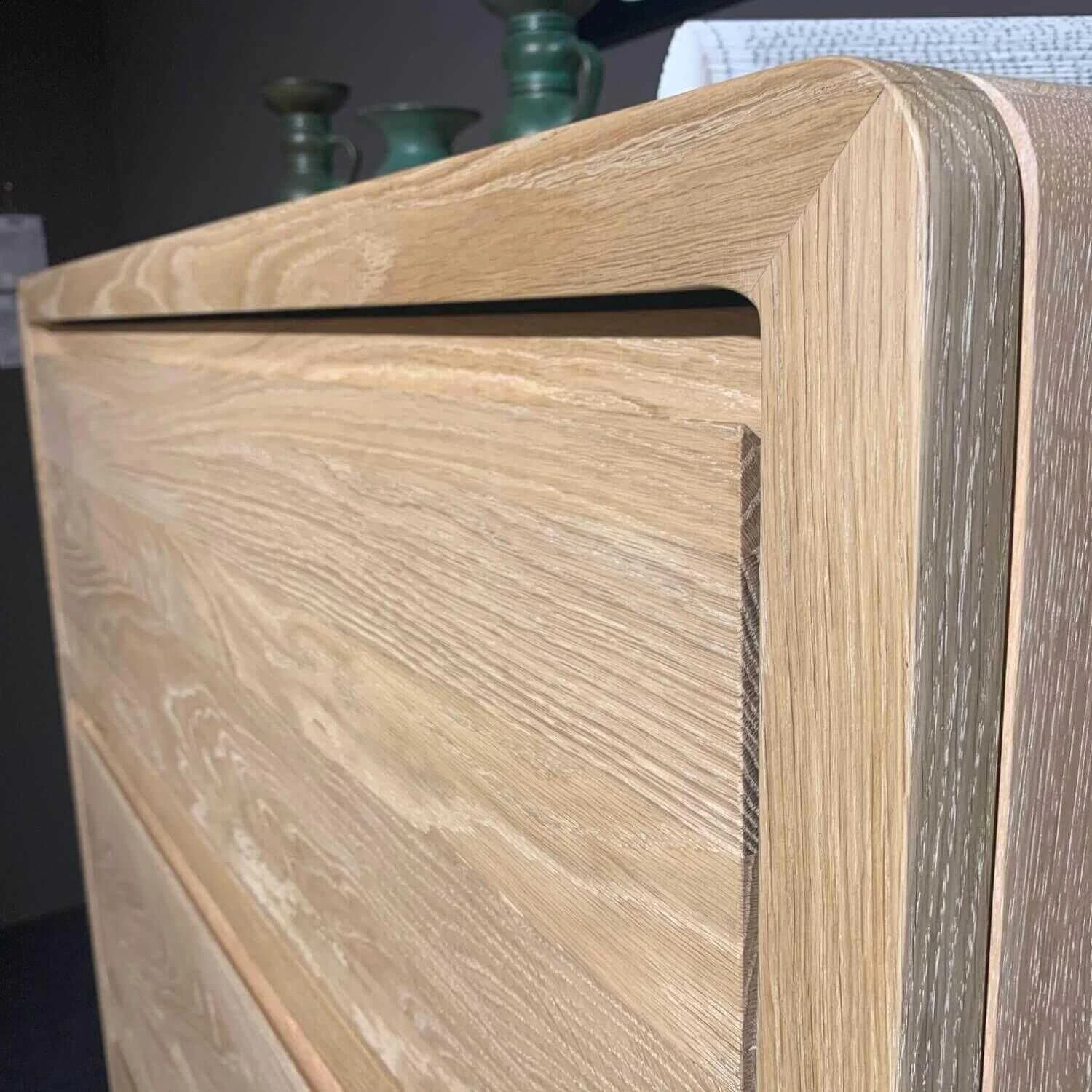 Highboard Solid Eiche Hell Massiv Geölt 5 Highboard Solid Eiche Hell Massiv Geölt – Bild 5