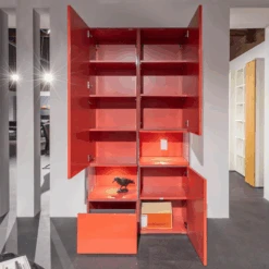 Vitrine Neo Lack NCS Hochglanz Rot Inklusive Beleuchtung -Hülsta vitrinen highboards huelsta vitrine neo lack ncs hochglanz rot inklusive beleuchtung 414 42 53345