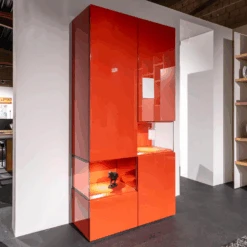 Vitrine Neo Lack NCS Hochglanz Rot Inklusive Beleuchtung -Hülsta vitrinen highboards huelsta vitrine neo lack ncs hochglanz rot inklusive beleuchtung 414 42 53345 5