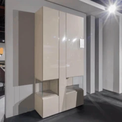 Vitrine Neo Lack Seidengrau Glanz Inklusive Beleuchtung -Hülsta vitrinen highboards huelsta vitrine neo lack seidengrau glanz inklusive beleuchtung 414 42 47020 6