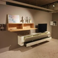 Wohnwand Gentis Lack Hochglanz Reinweiß -Hülsta wohnwaende tv lowboards huelsta wohnwand gentis lack hochglanz reinweiss 392 42 96646