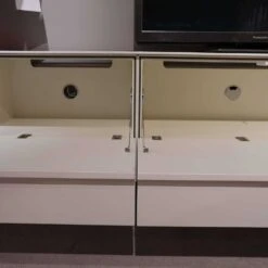 Wohnwand Gentis Lack Hochglanz Reinweiß -Hülsta wohnwaende tv lowboards huelsta wohnwand gentis lack hochglanz reinweiss 392 42 96646 3