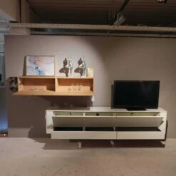 Wohnwand Gentis Lack Hochglanz Reinweiß -Hülsta wohnwaende tv lowboards huelsta wohnwand gentis lack hochglanz reinweiss 392 42 96646 6