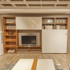 Wohnwand Mega-Design Front Lack Weiß Inklusive LED-Lichtblende Magic-Tronic Und LED-Einbaustrahler 10 Wohnwand Mega-Design Front Lack Weiß Inklusive LED-Lichtblende Magic-Tronic Und LED-Einbaustrahler -Hülsta wohnwaende tv lowboards huelsta wohnwand mega design front lack weiss inklusive led lichtblende 8