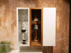 Wohnwand Neo Lack Weiß ADP Hinterlackiertes Glas Weiß Inklusive Beleuchtung -Hülsta wohnwaende tv lowboards huelsta wohnwand neo lack weiss adp hinterlackiertes glas weiss inklusive 2